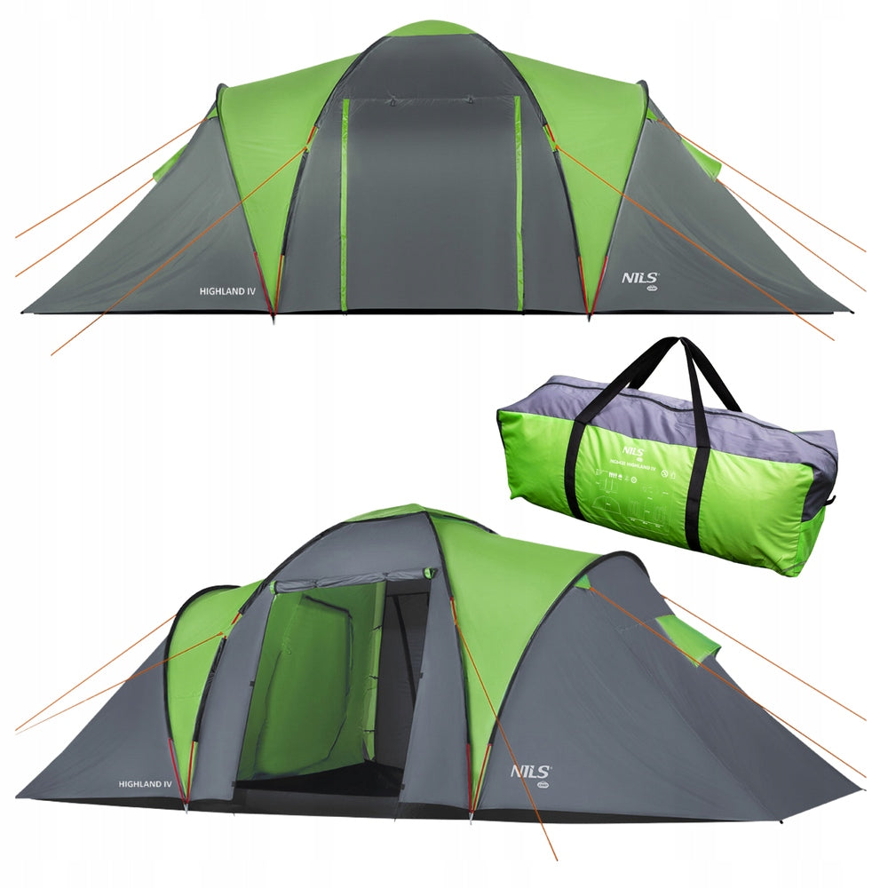 Camping Tent Tourist 4 Person UV Filter + Vestibule Nils Camp
