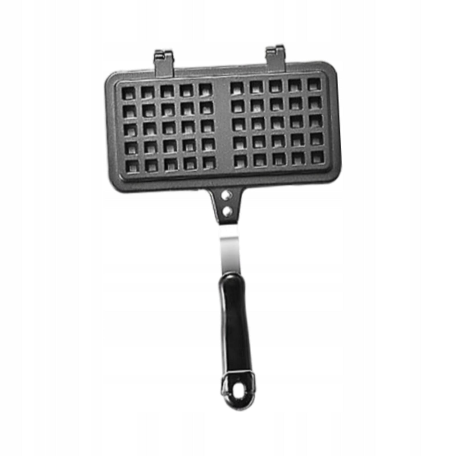 Camping Waffle Maker Stovetop Waffle Skillet Press Plate Stovetop Waffle