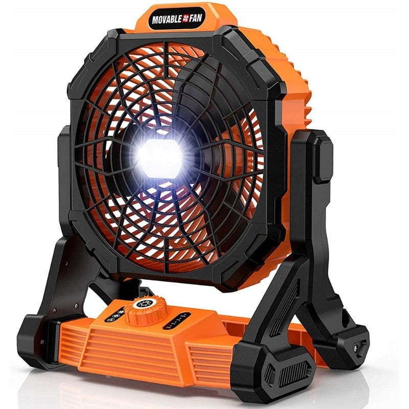 Camping fan with LED lighting 7800mAh