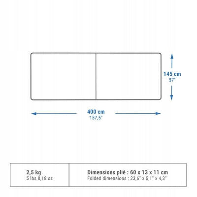Camping screen Quechua 4x1,45 m for 6 people Packaging status original