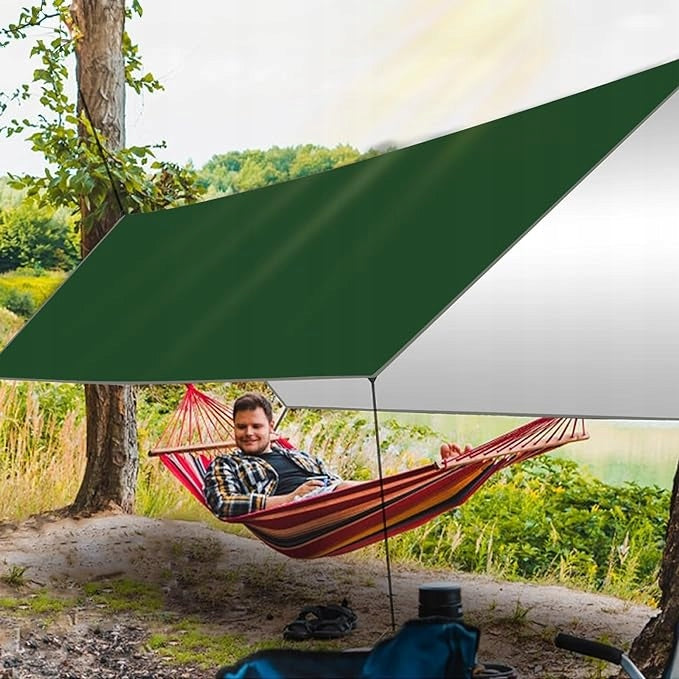 Camping sheet TARP 3x3 m Sun sail waterproof Manufacturer code 32523T