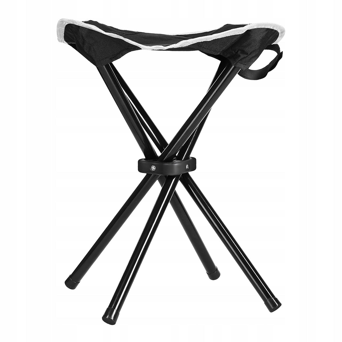 Camping stool folding hiking chair black NILS CAMP Manufacturer code 5908044797984