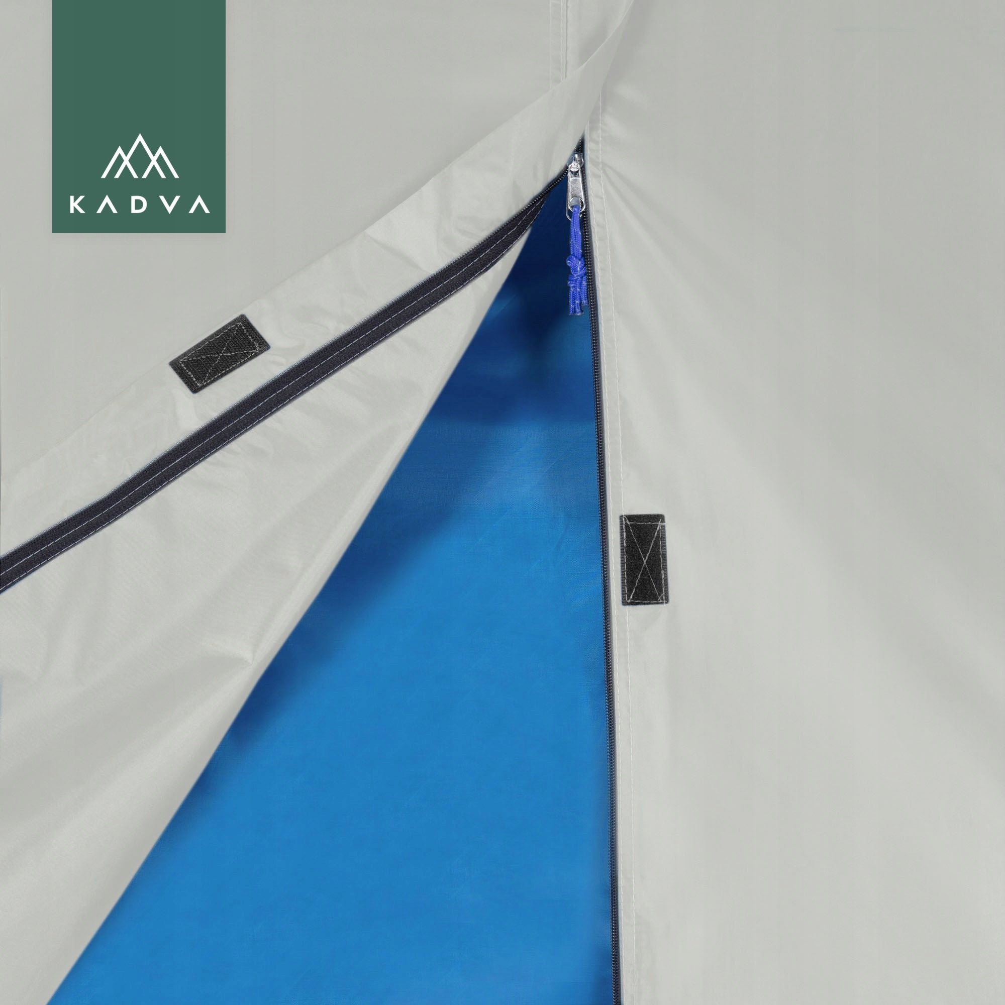 Camping tent 2-person KADVA Festa 2 grey/blue LIGHTWEIGHT COMPACT Kind not specified