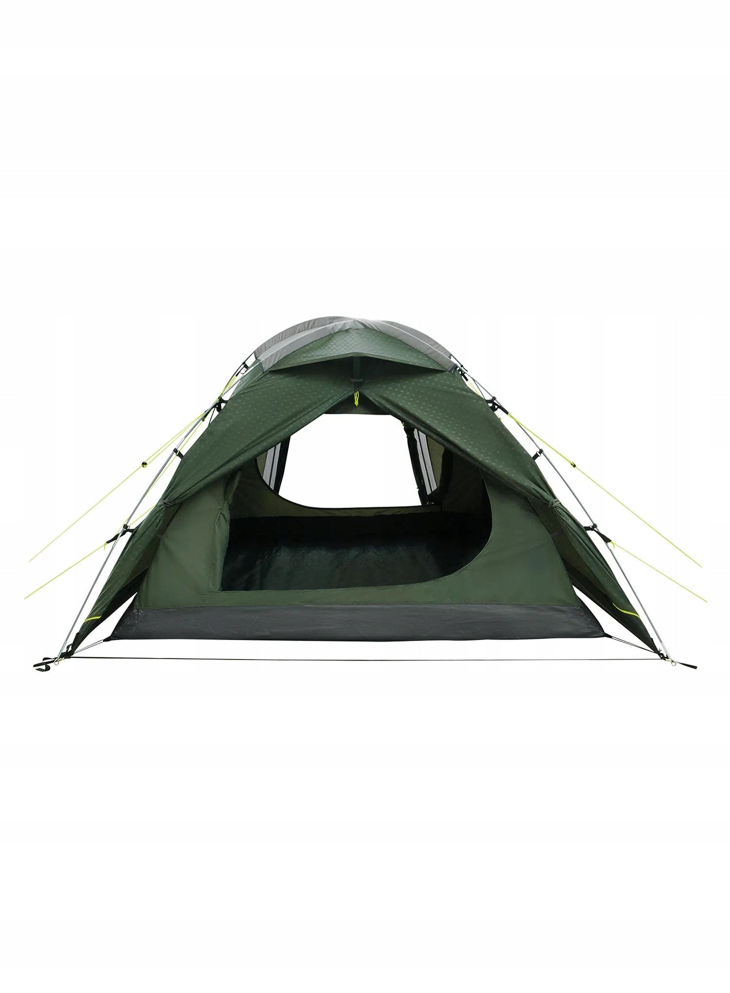 Camping tent 3-person Outwell Cloud 3 green/gray Type double layer (with flysheet)