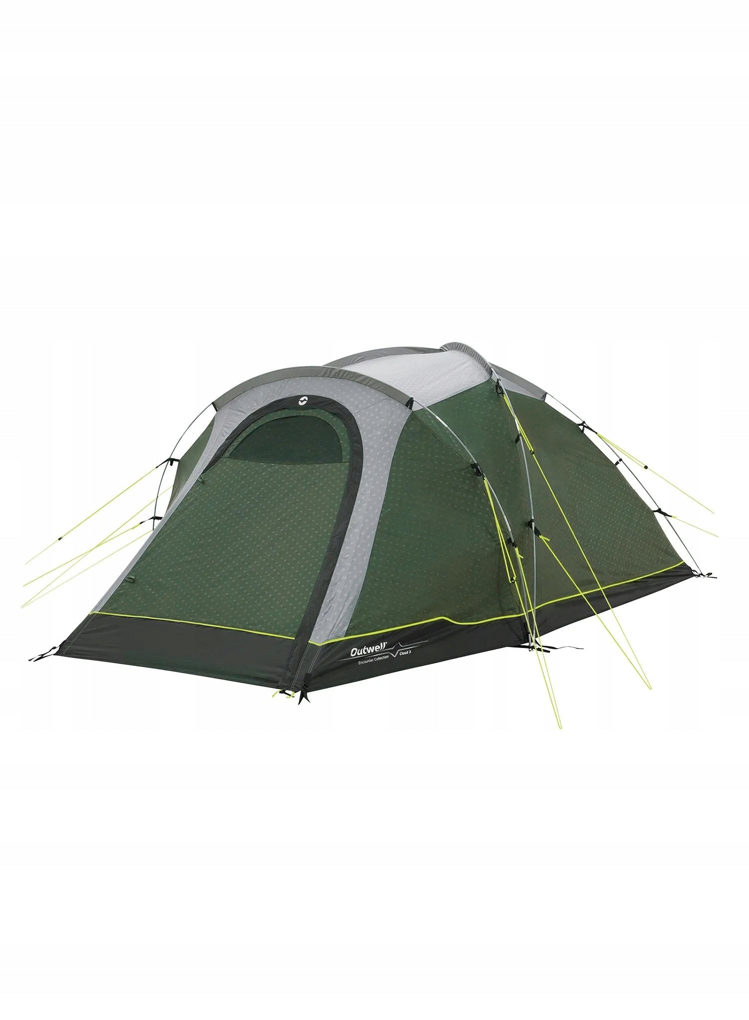 Camping tent 3-person Outwell Cloud 3 green/gray