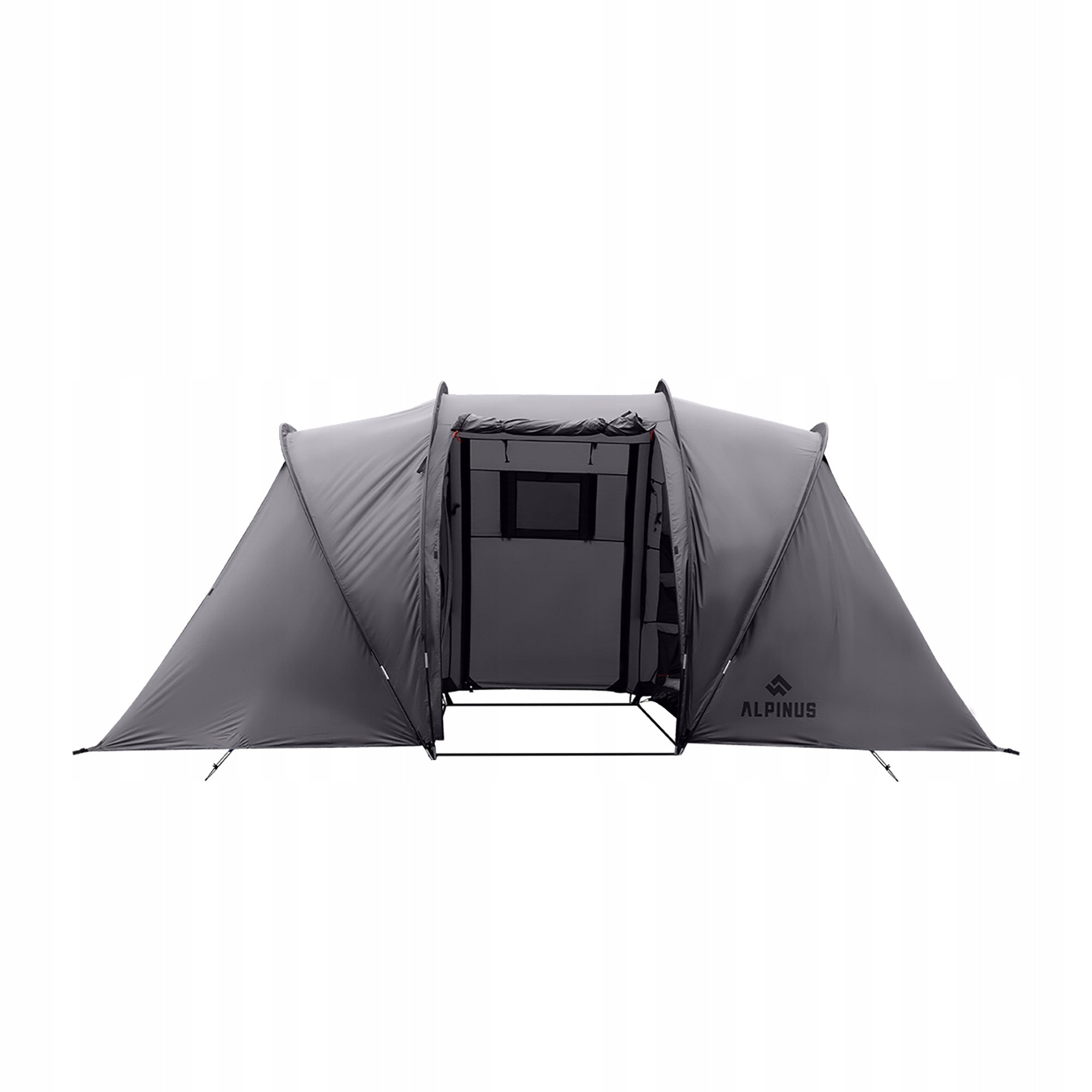 Camping tent 4-person Alpinus Gandia 4 anthracite OS