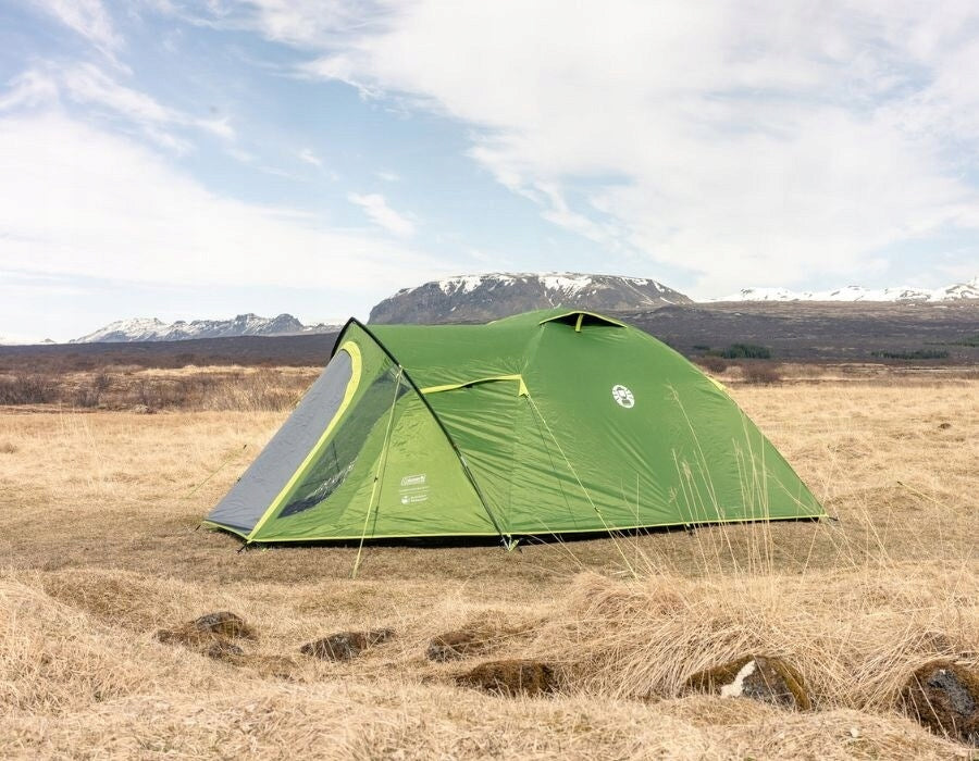 Camping tent 4-person Coleman Darwin 4 Plus blackout Kind travel