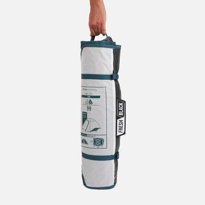 Camping tent Quechua MH100 DECATHLON Fresh&Black TECHNOLOGY FOR HOT WEATHER Brand Quechua
