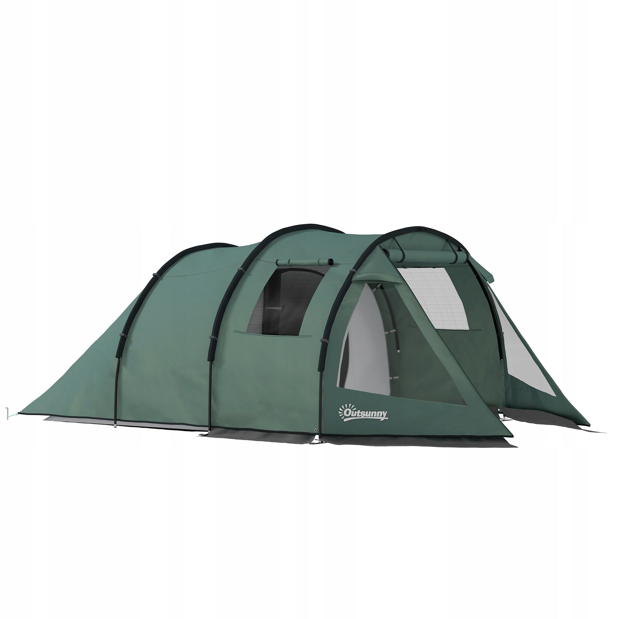 Camping tent for 3-4 persons two rooms