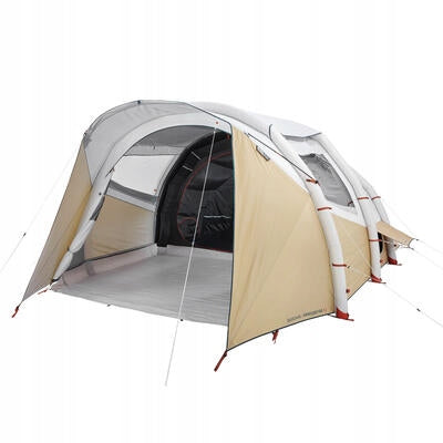 Camping tent inflatable Quechua Air Seconds 5.2 F&B, 5-person 2 bedrooms Kind family