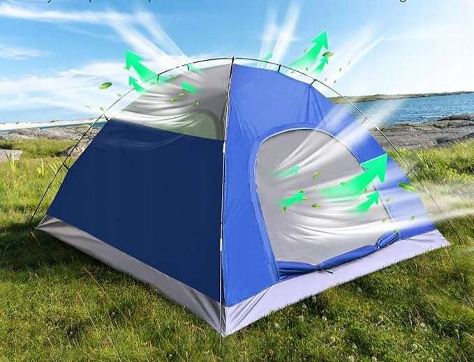 Camping tent waterproof 3 variants of distribution 220x245cm Packaging status original