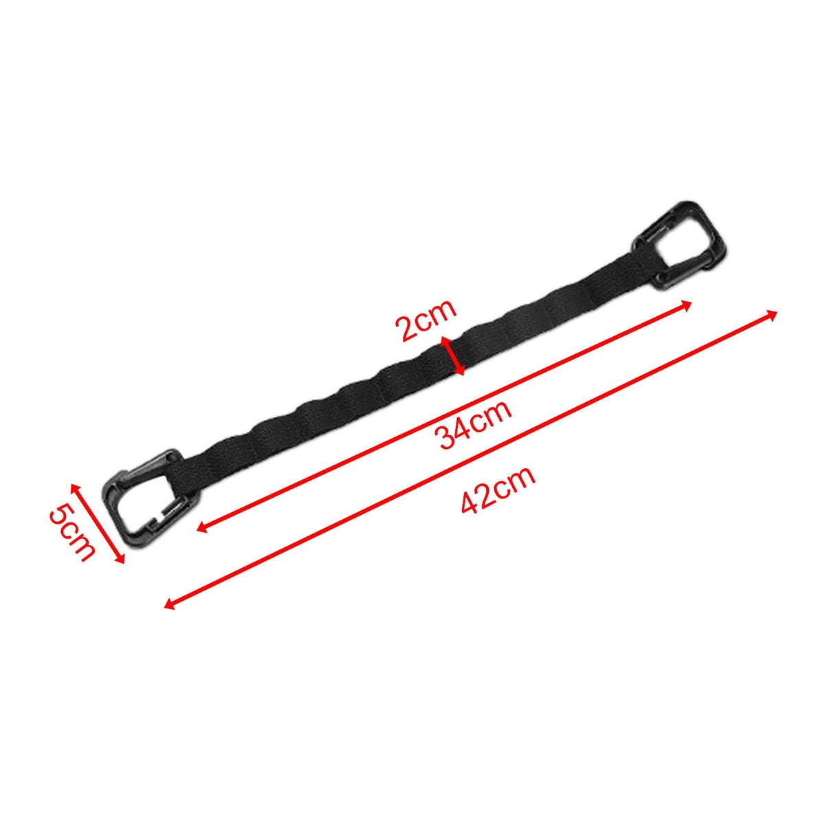 Campsite Strap Tent Lanyard Hanging Rope Clothesline for Black 10 Loops Packaging status original