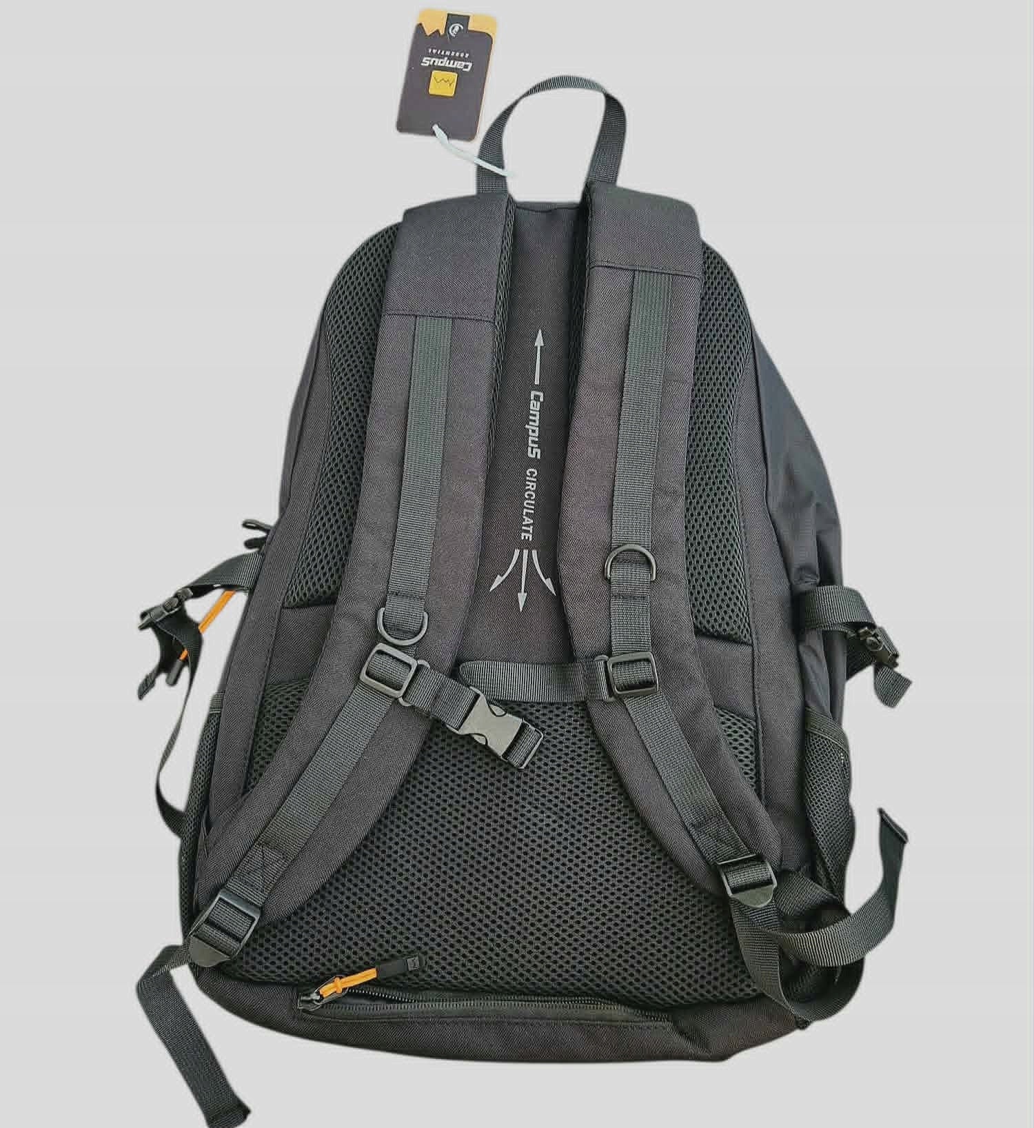 Campus sports backpack black hiking 35L Packaging status original