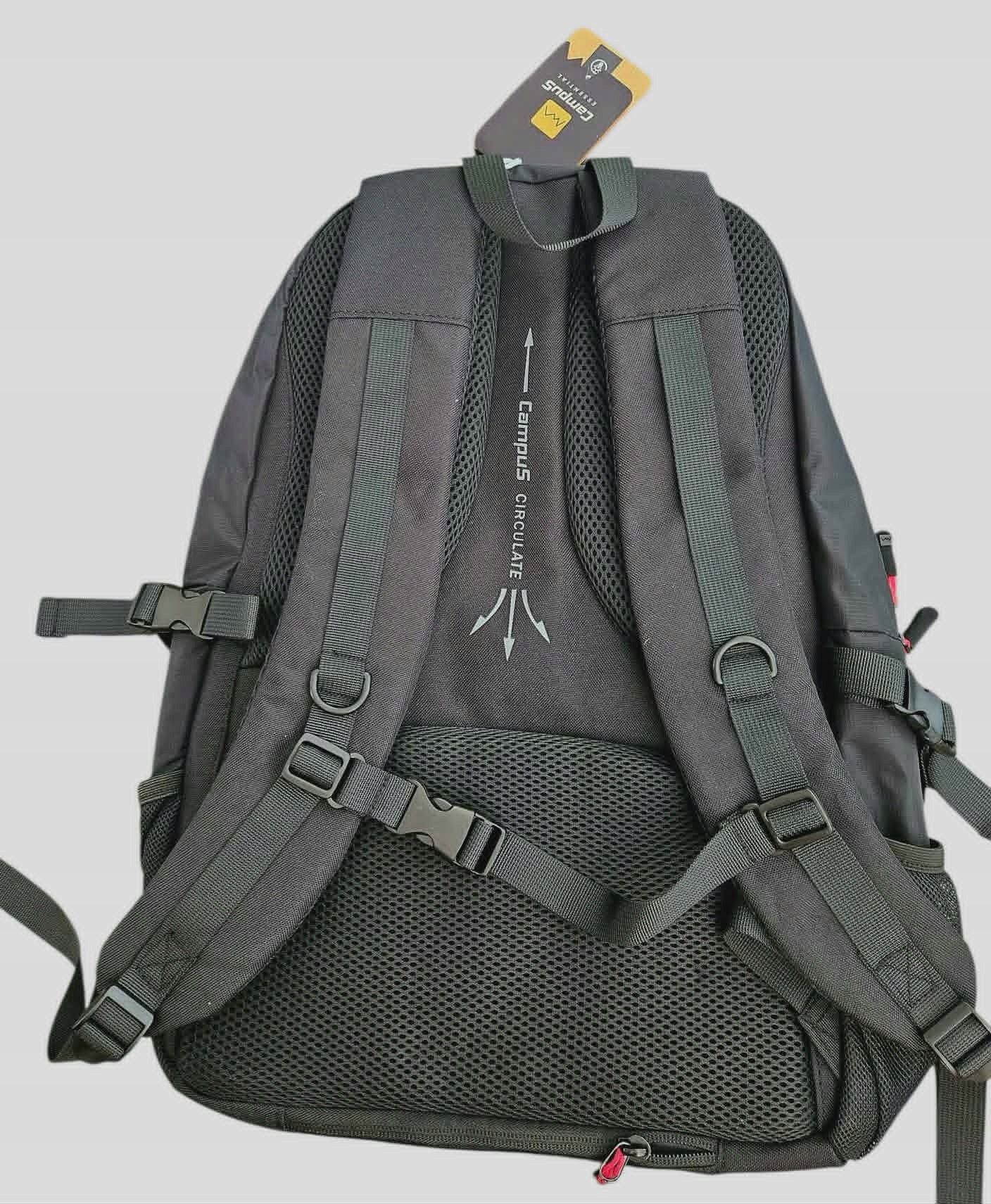 Campus sports backpack black hiking 35L Packaging status original