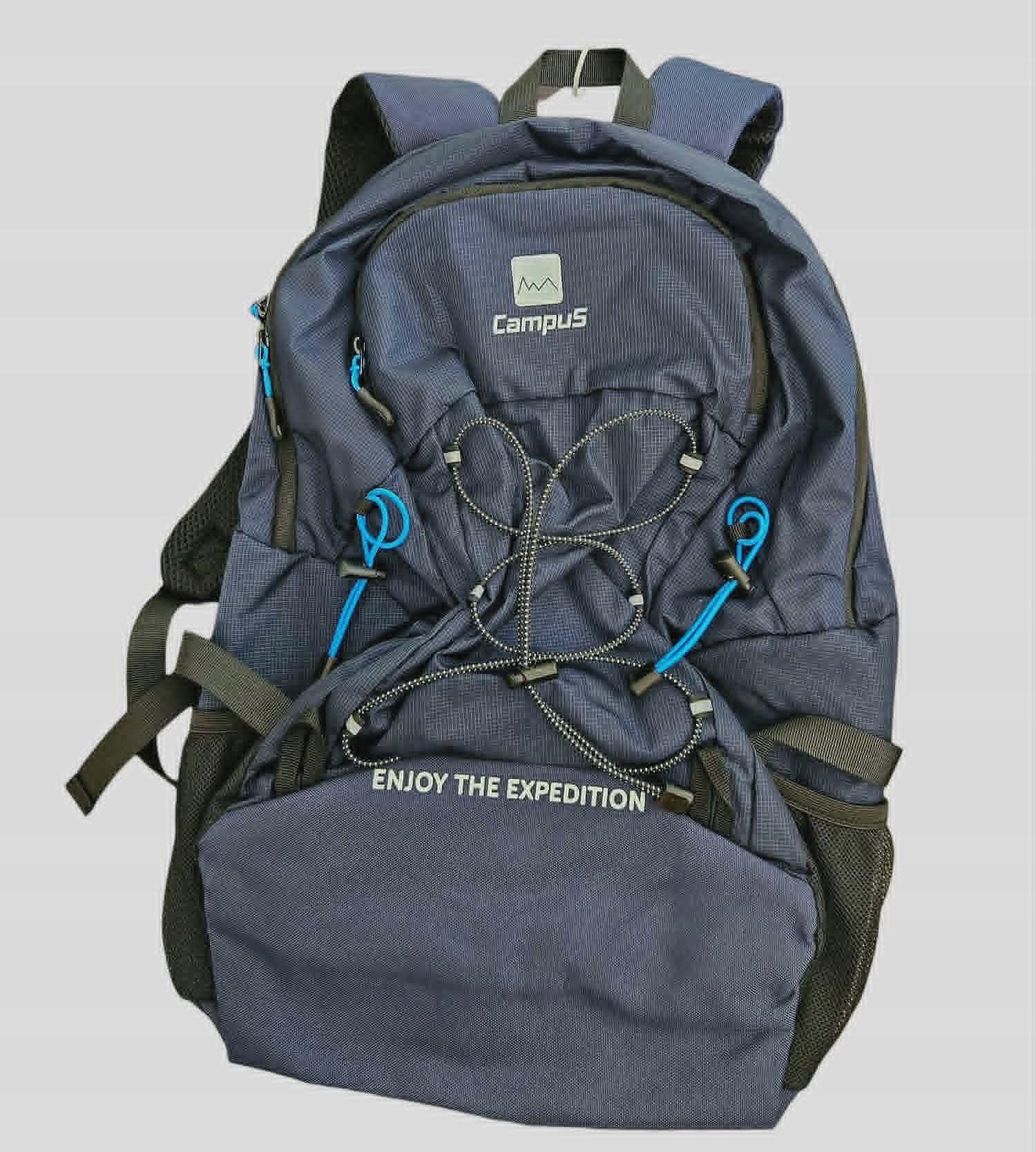 Campus sports backpack navy blue 35 L