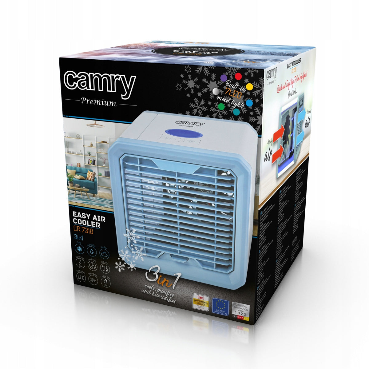 Camry CR 7318 50 W air conditioner Control mechanical