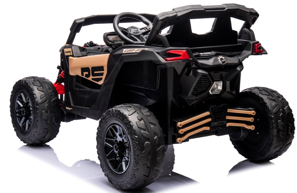 Can Am Maverick 4x4 4x200 WAT Auto Battery Operated EVA LEATHER Pilot Aku LI-ON Brand R-sport