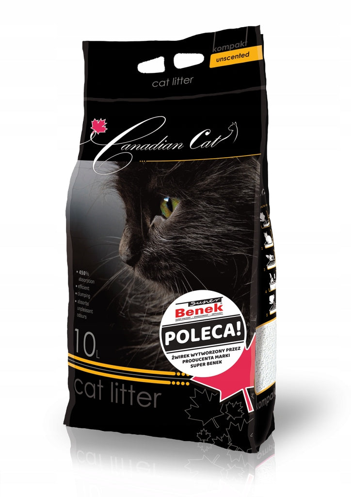 Canadian Cat unscented bentonite litter unscented 10 L for cat Manufacturer code 5905397018025