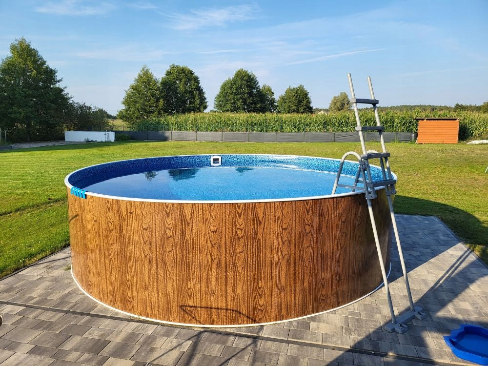 Canadian Round Pool 3,6x1,2m Ready Assembly Kit, ZESATW STANDARD