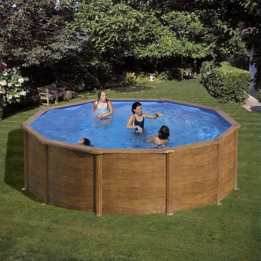 Canadian Round Pool Ø350 x 120cm SICILIA GRE Manufacturer code KITPR353W
