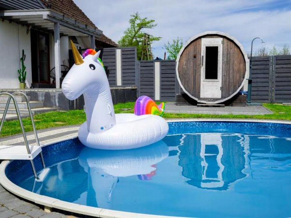 Canadian Swimming Pool, Metal 5,5x3,7x1,2m Set, Filtration Mega Star 8m3 EAN (GTIN) 5905562361123