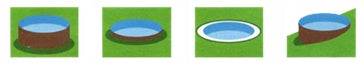Canadian Swimming Pool, Metal 5,5x3,7x1,2m Set, Filtration Mega Star 8m3 Length 550 cm