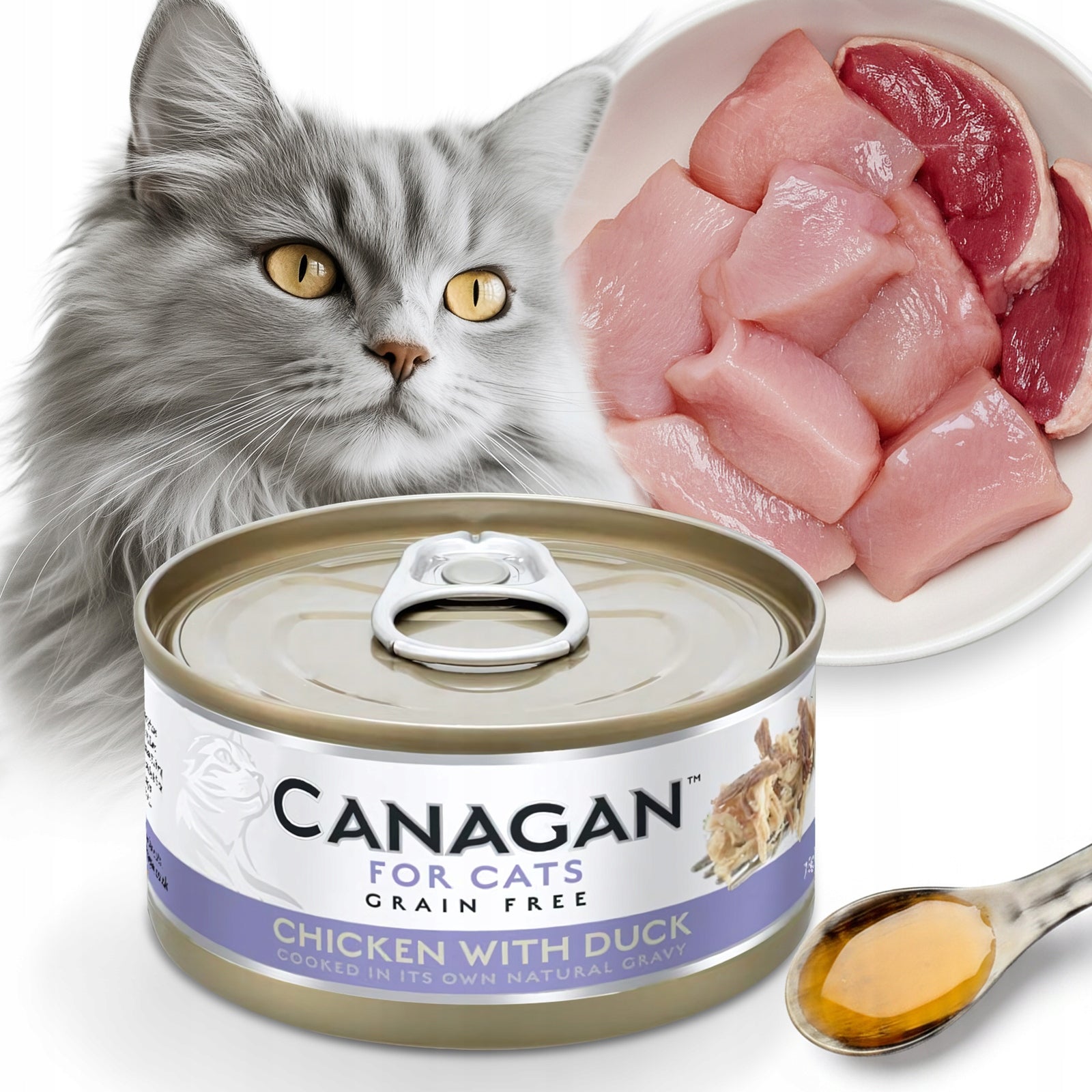 Canagan Chicken with Duck Wet Cat Food Chicken with Duck 75 g