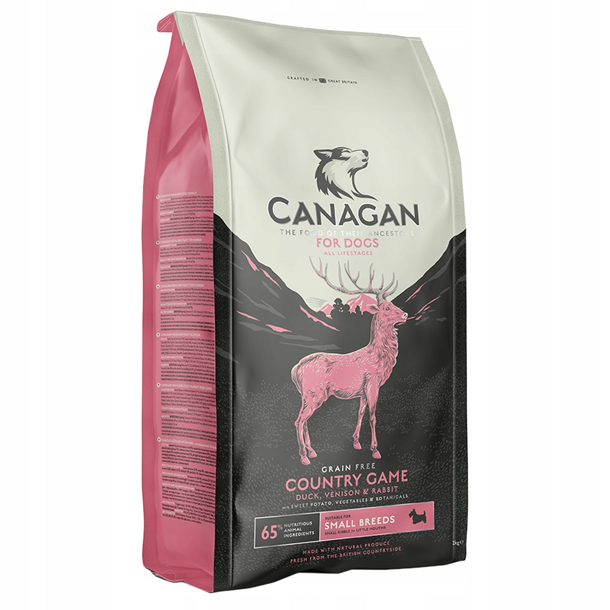 Canagan Dry Dog Food Country Game (S) 2kg