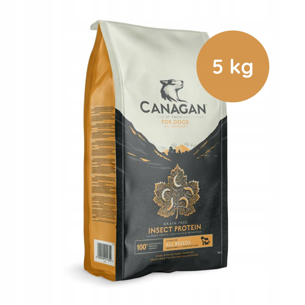 Canagan Insect with insect protein 5kg Packaging status original
