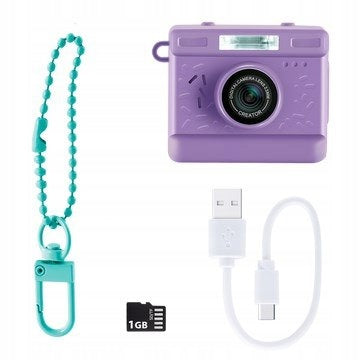 Canal Toys Mini Digital Camera - Vintage (Purple) Packaging status original