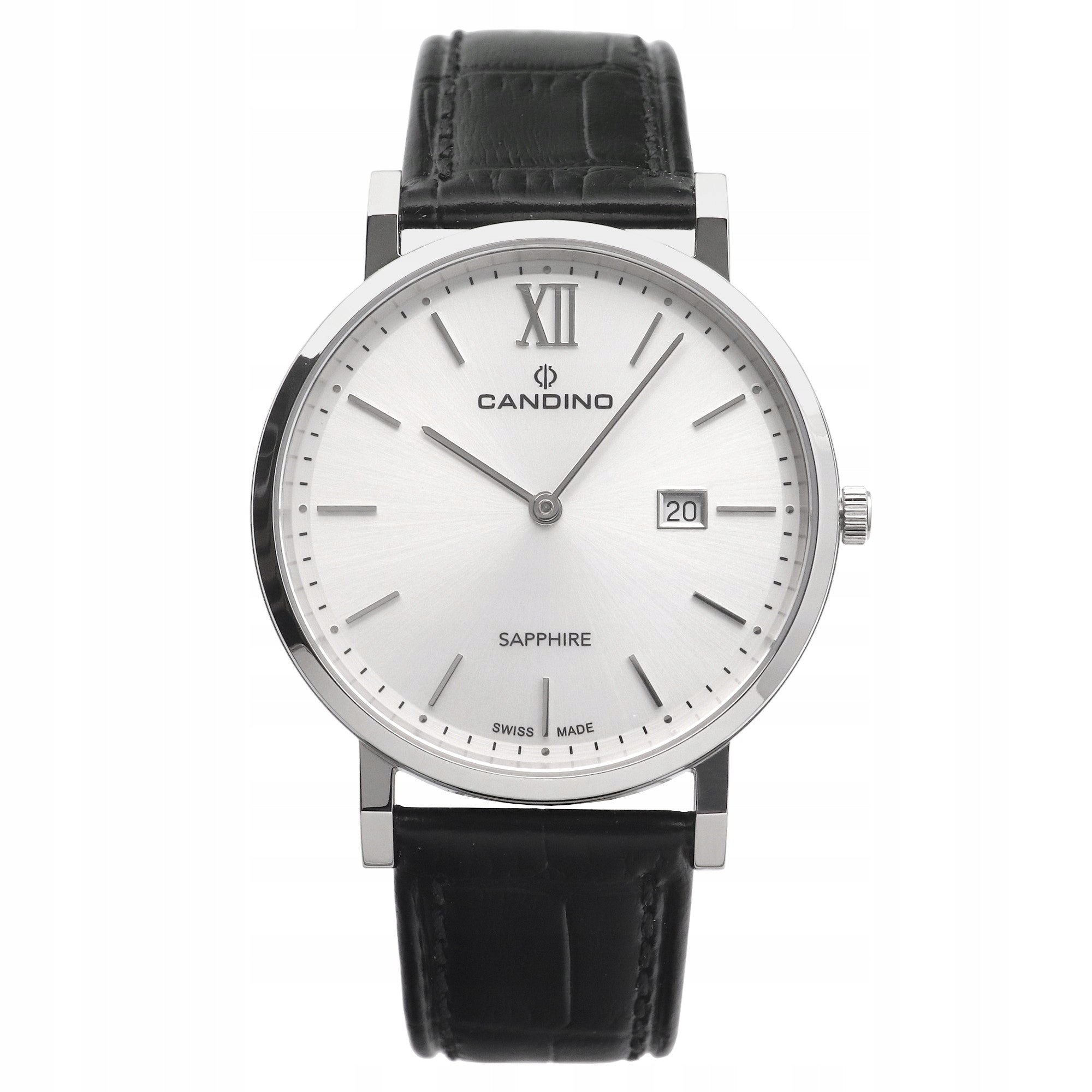 Candino Mens watch Classic Wristwatch stainless steel black UC4724/1