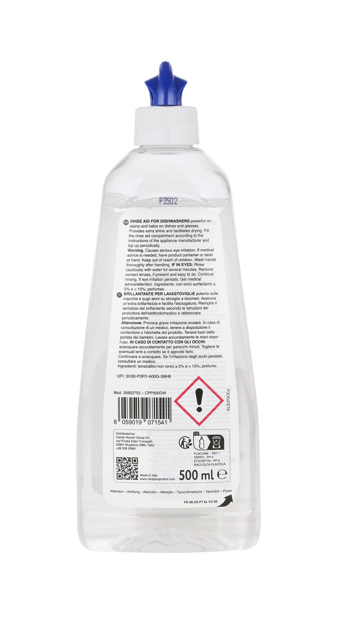 Candy CPP500DW čistič Brand Care+Protect