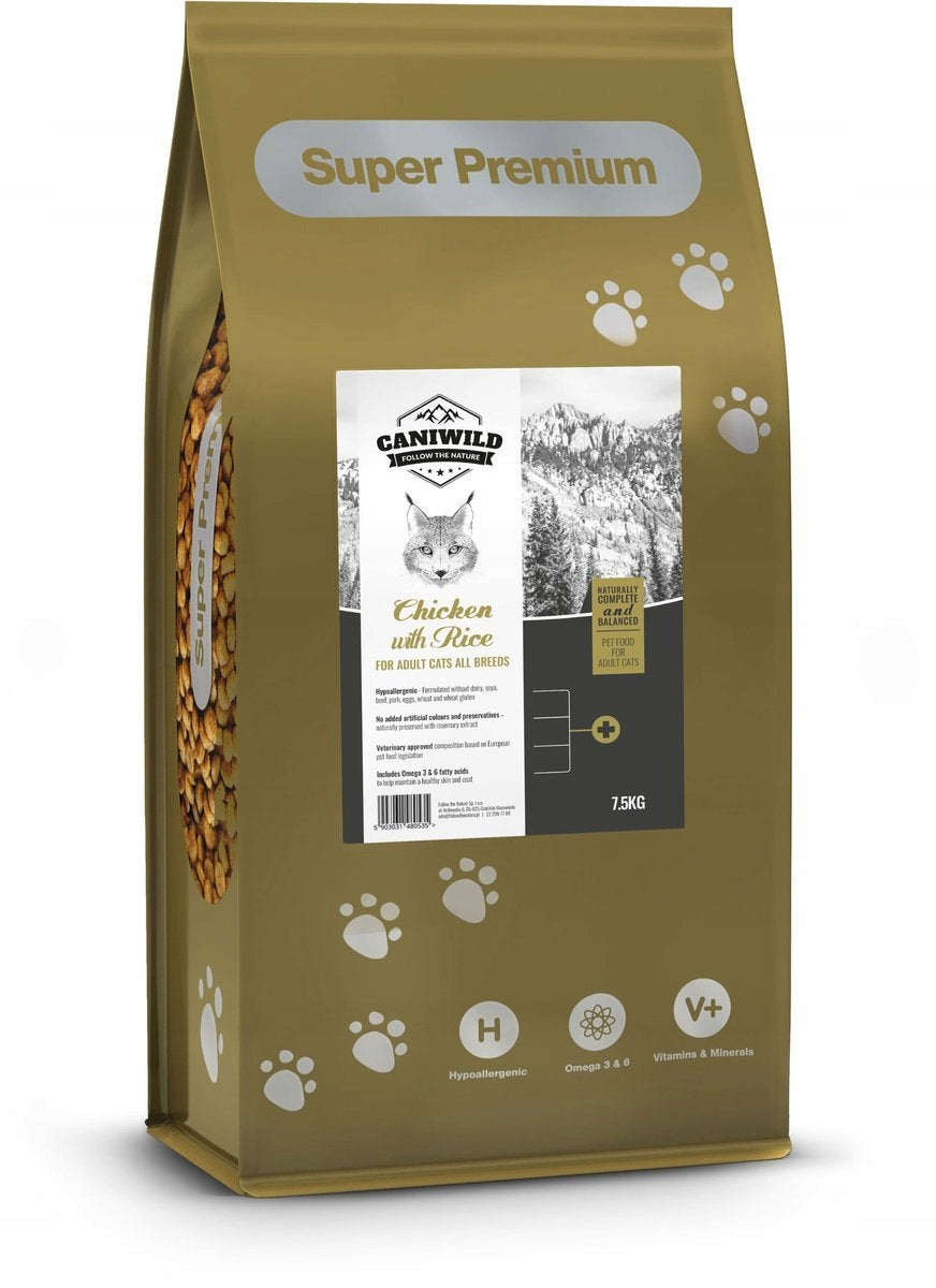 Caniwild Super Premium Adult Cat Chicken with Rice 6 kg