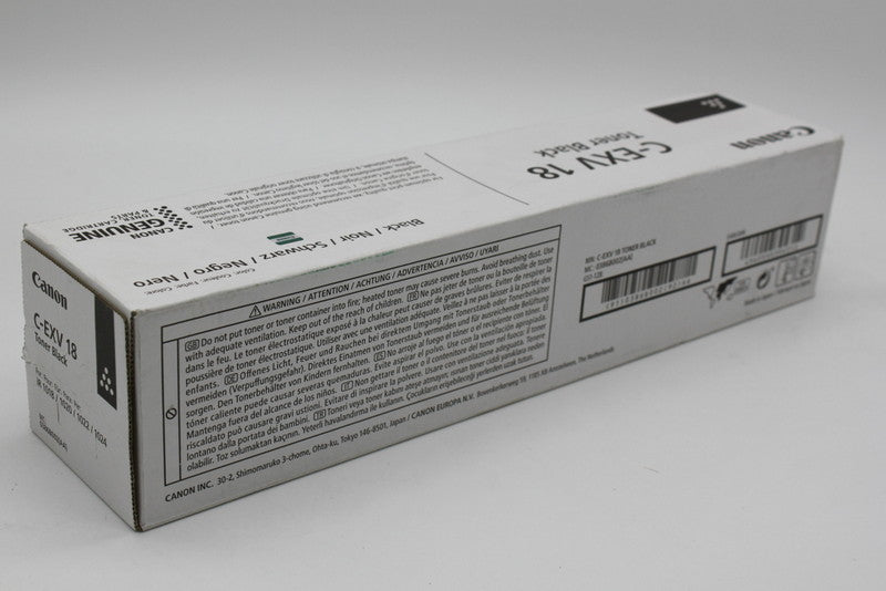 Canon C-EXV18 black toner original Model C-EXV18