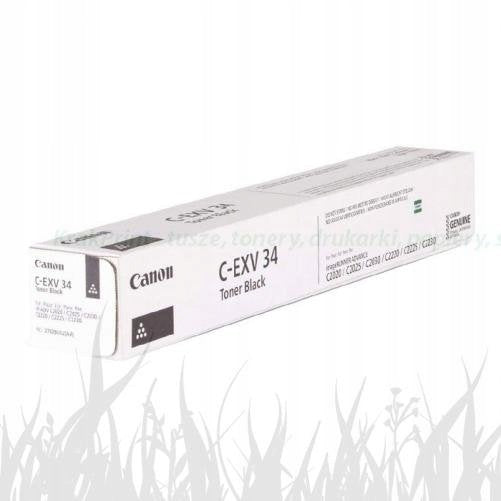 Canon CEXV34BK toner for iR C-2020/2030 (3782B002) | 23,000 pp. Black Color black