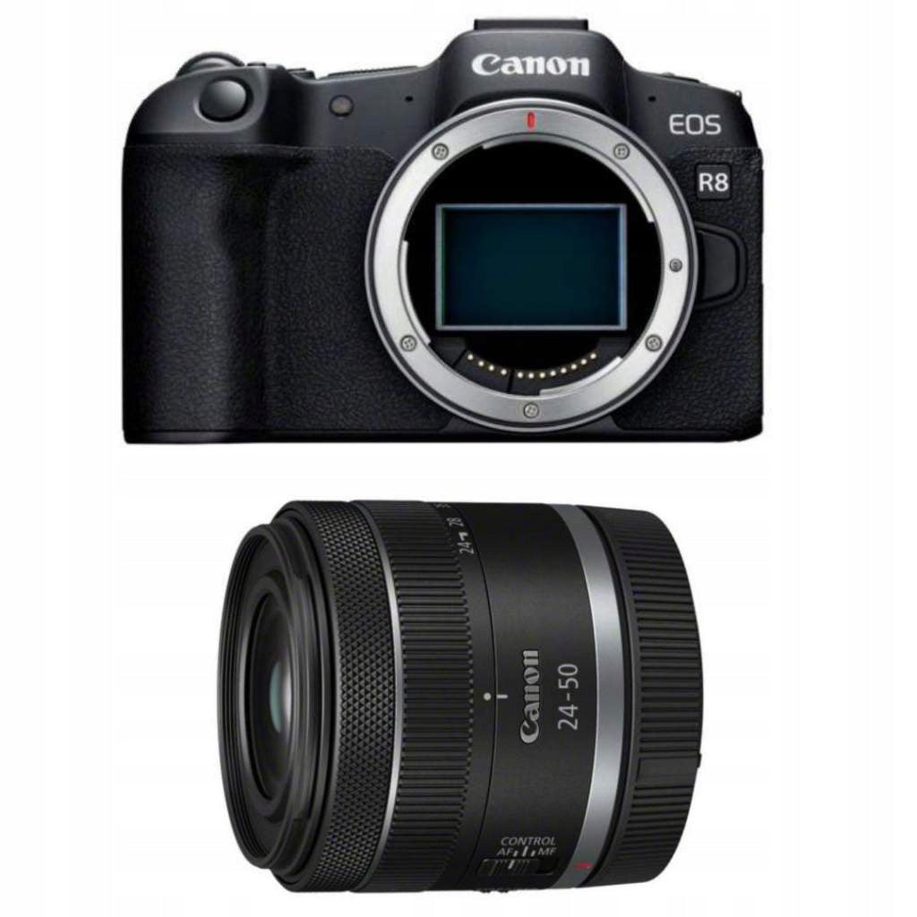 Canon EOS R8 + RF 24-50mm f/4.5-6.3 IS STM Lens Kit