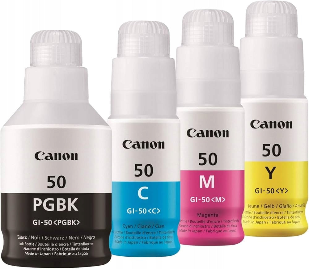 Canon GI-50 CMYK inks