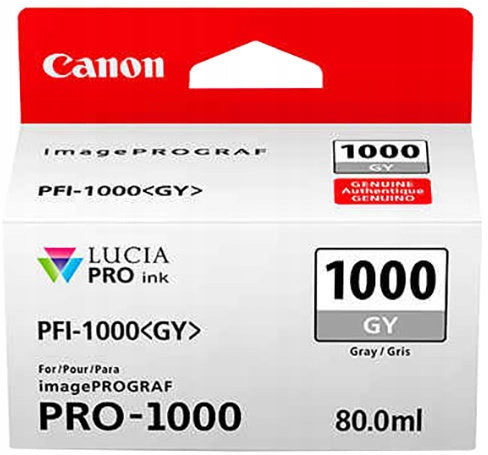 Canon Inkoust PFI-1000 ŠEDÝ 0552C001