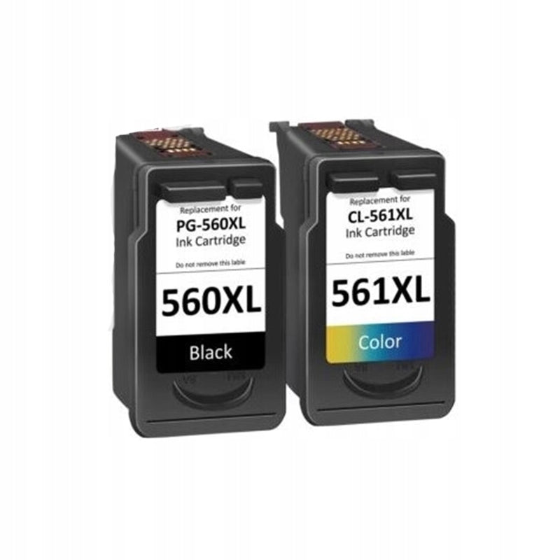 Canon PG-560XL + CL-561XL Black + Colour Ink Cartridge Replacement