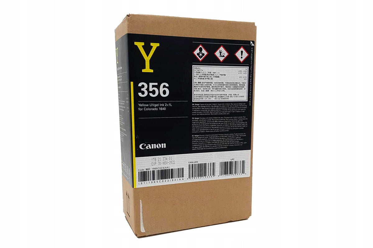 Canon UVgel 356 Yellow 2x1L ink