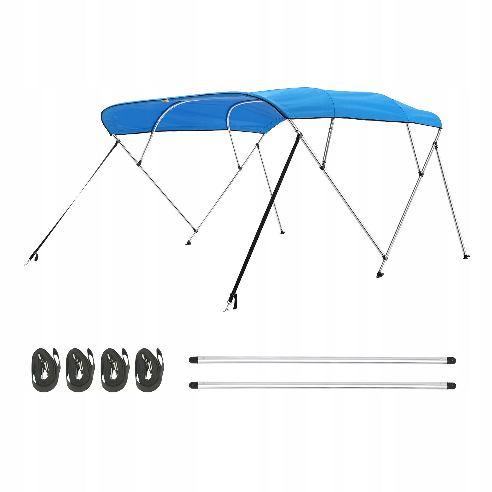 Canopy Bimini 170-182CM 4 Arches Sunscreen Canopy For Boat Brand Vevor