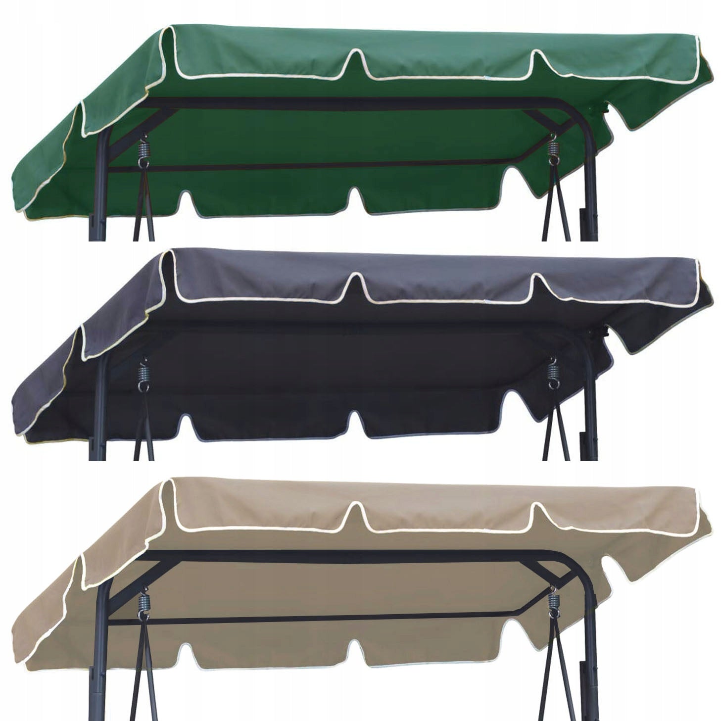 Canopy Roof for Garden Swing Any Dimension 120 x 190