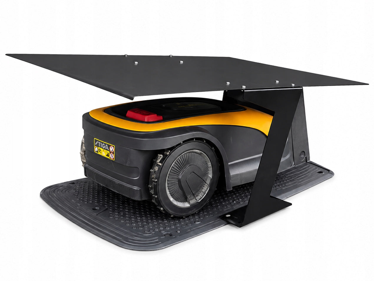 Canopy cover for Robot Mowing Garage for Lawn Mower automatic. Canopy Batteries included no