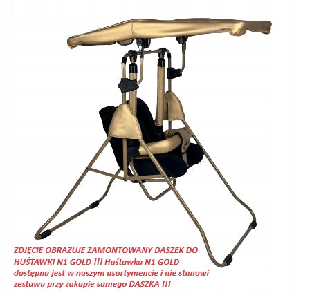 Canopy for standing swing ADBOR N1 GOLD Kind swing