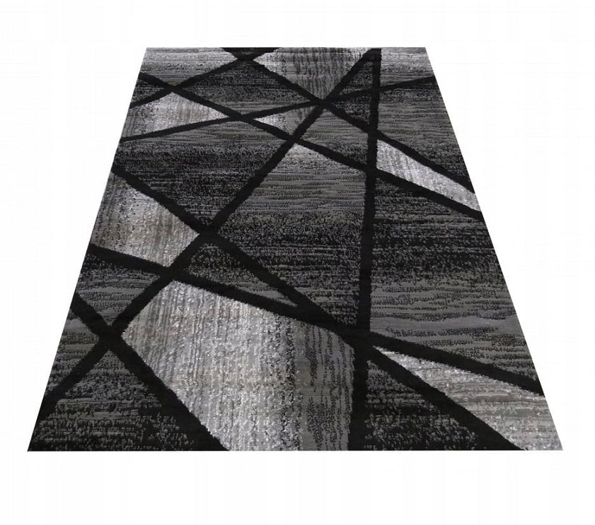 Canvas Carpet 200x300 Soho for Living Room Geometric Modern Designs 3D Effect