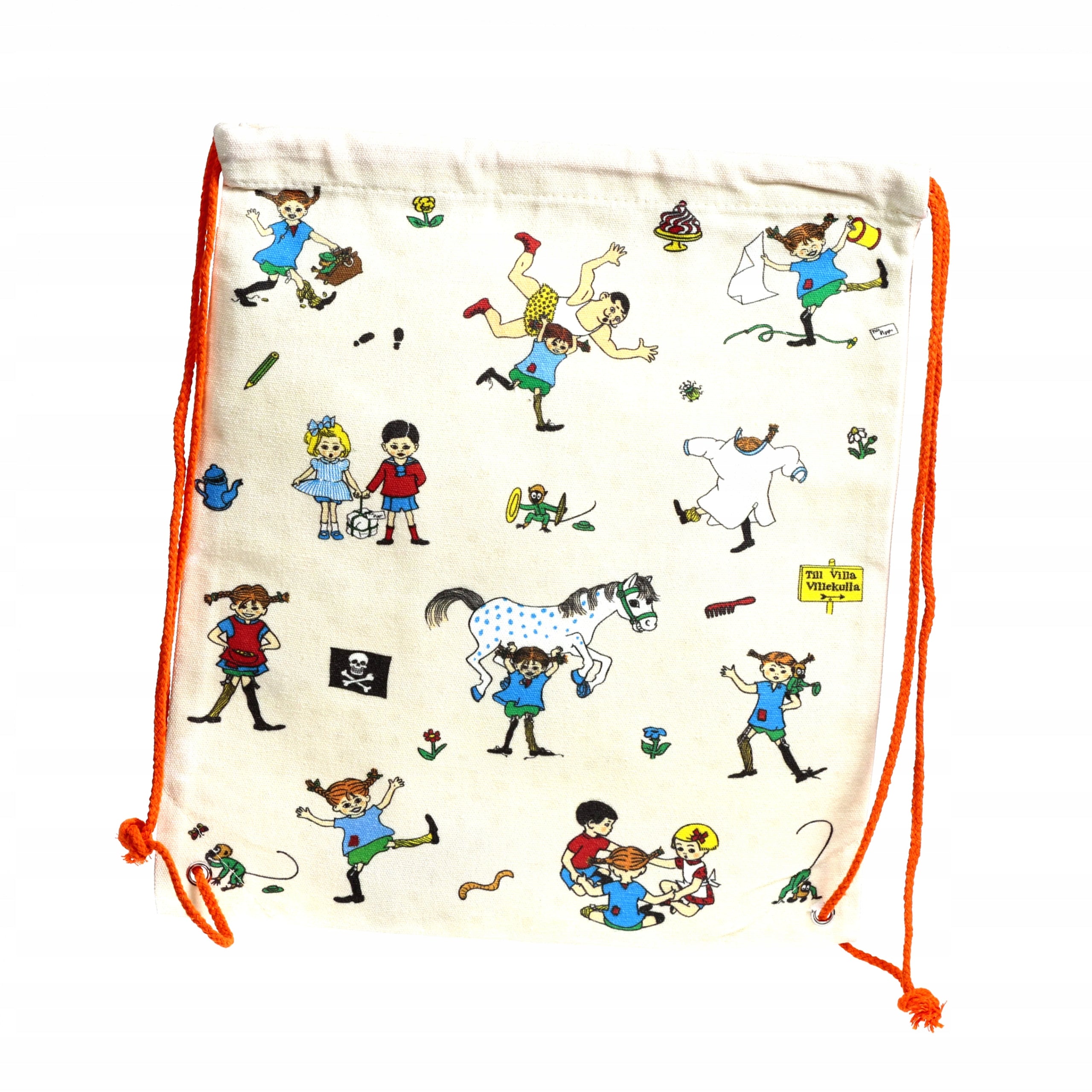Canvas bag with drawstring Pippi Puckator Brand KA