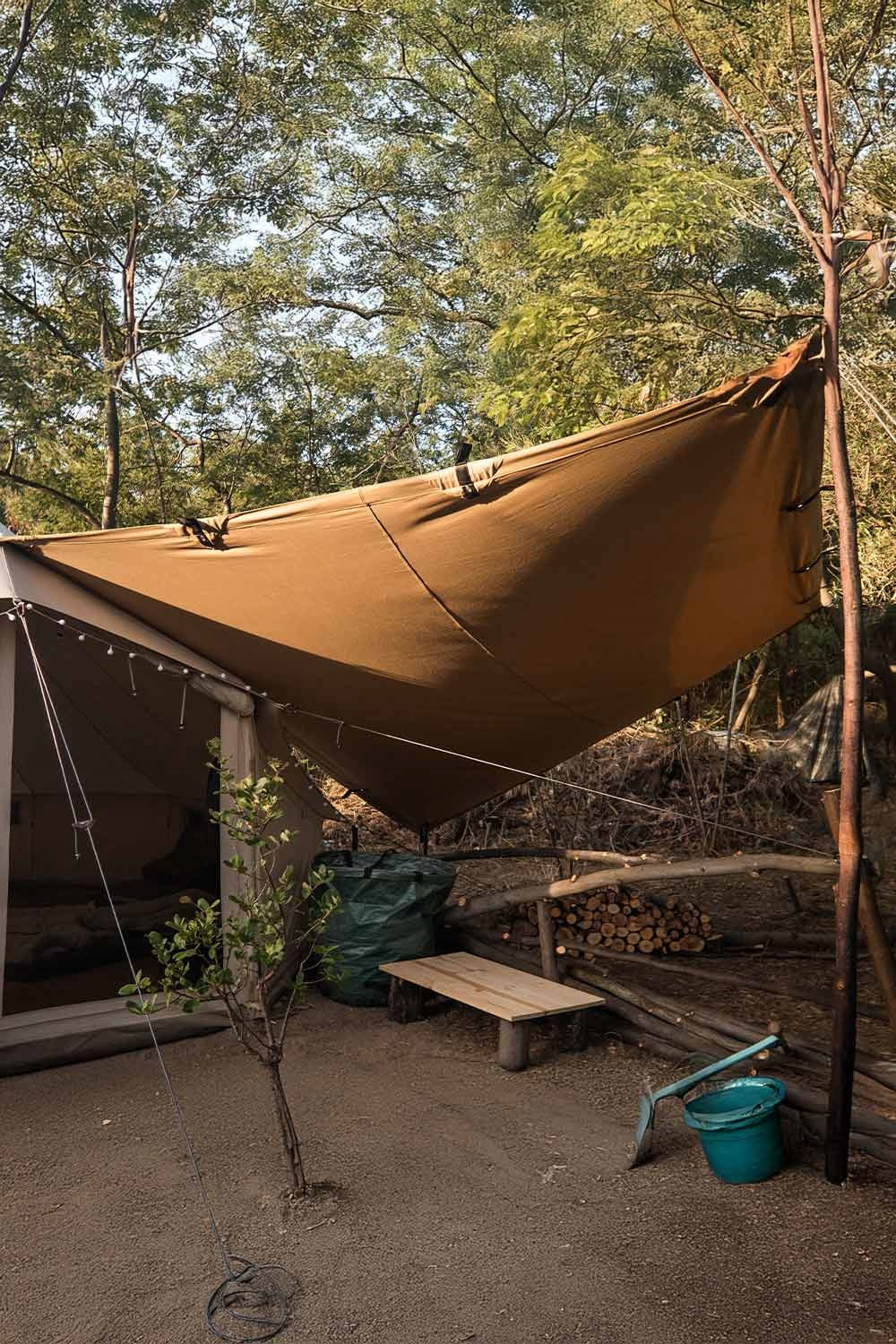 CanvasCamp Heavy-Duty Rectangle 4 x 6 M Manufacturer code ACTR-4x6