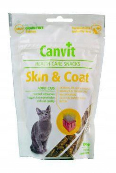 Canvit Snacks Cat skin and coat 100g