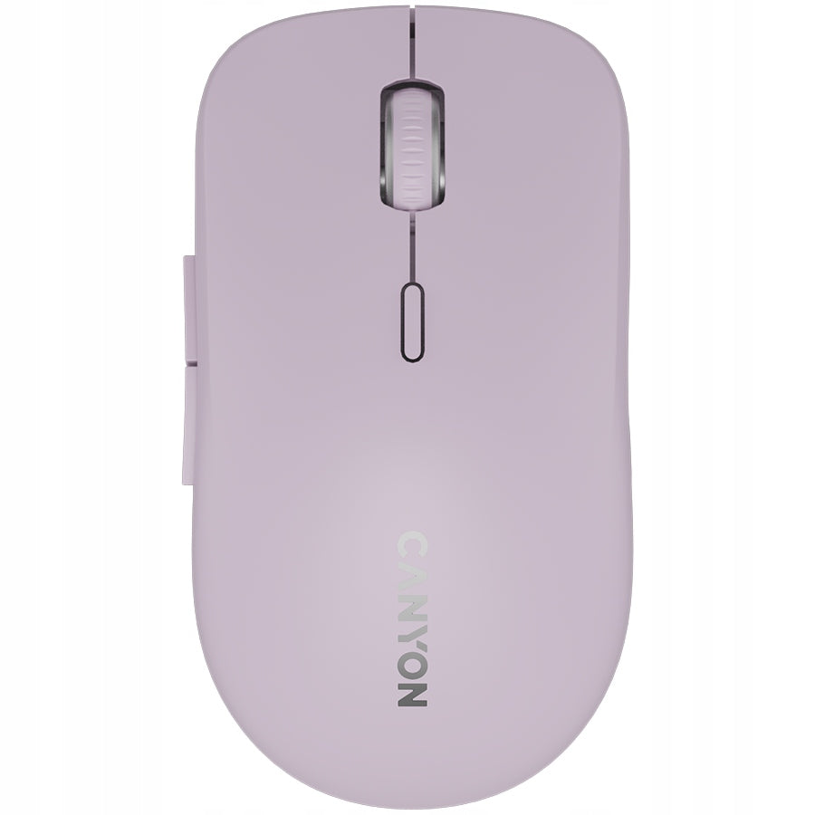 Canyon MW-12 - Dual-Band 2.4 GHz + BT Wireless Mouse (Pink)