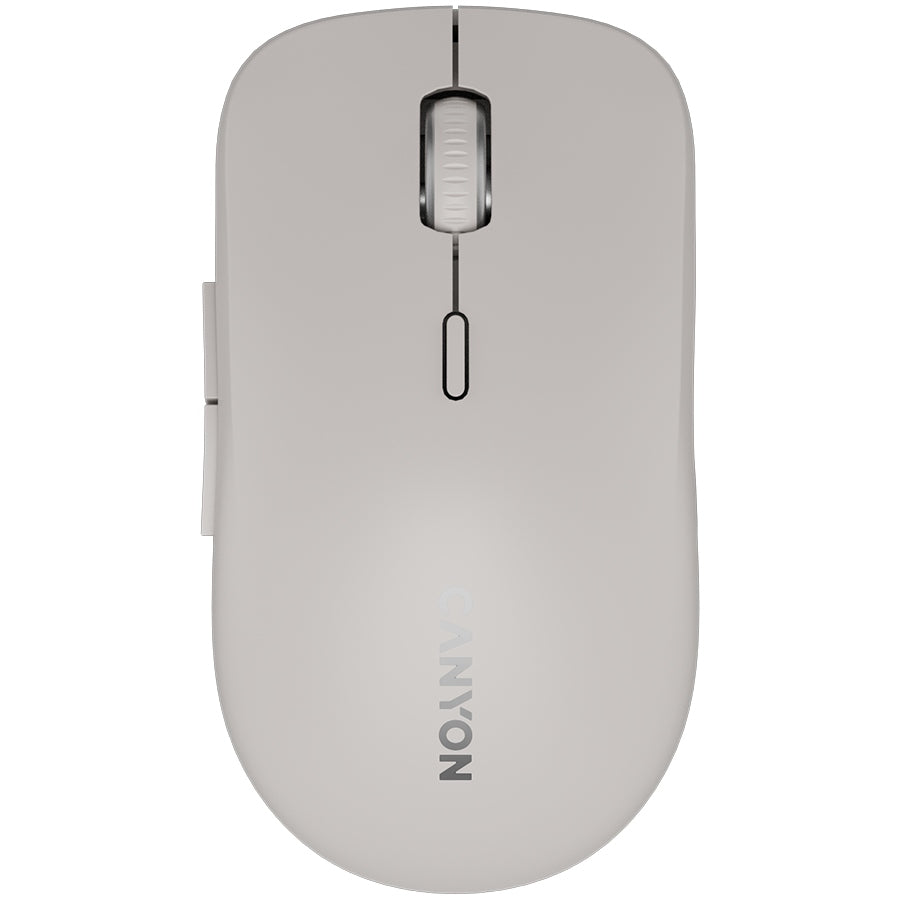 Canyon MW-12 - Dual-Band 2.4 GHz Wireless Mouse + BT Dark Grey
